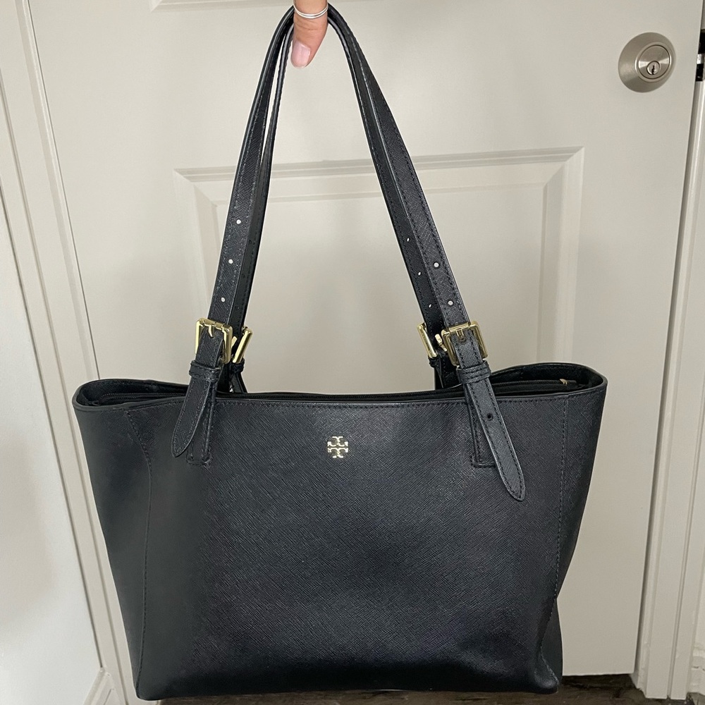 Tory Burch Saffiano Leather Tote Bag